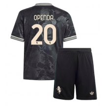 Juventus Lois Openda #20 Replika Tredjedrakt Barn 2025-26 Kortermet (+ bukser)