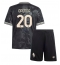 Juventus Lois Openda #20 Replika Tredjedrakt Barn 2025-26 Kortermet (+ bukser)
