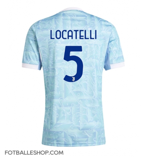 Juventus Manuel Locatelli #5 Replika Bortedrakt 2025-26 Kortermet Juventus Manuel Locatelli #5 Replika Bortedrakt 2025-26 Kortermet