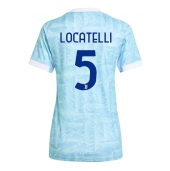 Juventus Manuel Locatelli #5 Replika Bortedrakt Dame 2025-26 Kortermet