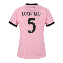 Juventus Manuel Locatelli #5 Replika Bortedrakt Dame 2026-27 Kortermet