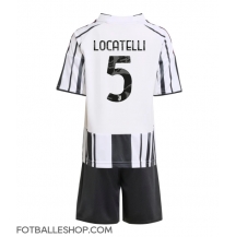 Juventus Manuel Locatelli #5 Replika Hjemmedrakt Barn 2025-26 Kortermet (+ bukser)