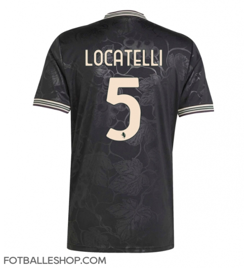 Juventus Manuel Locatelli #5 Replika Tredjedrakt 2025-26 Kortermet Juventus Manuel Locatelli #5 Replika Tredjedrakt 2025-26 Kortermet