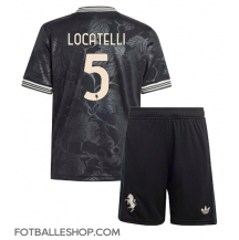 Juventus Manuel Locatelli #5 Replika Tredjedrakt Barn 2025-26 Kortermet (+ bukser)