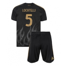 Juventus Manuel Locatelli #5 Replika Tredjedrakt Barn 2026-27 Kortermet (+ bukser)