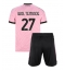 Juventus Nick Woltemade #27 Replika Bortedrakt Barn 2026-27 Kortermet (+ bukser)