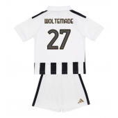 Juventus Nick Woltemade #27 Replika Hjemmedrakt Barn 2026-27 Kortermet (+ bukser)