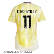 Juventus Nicolas Gonzalez #11 Replika Bortedrakt Dame 2024-25 Kortermet