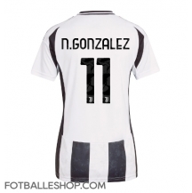 Juventus Nicolas Gonzalez #11 Replika Hjemmedrakt Dame 2024-25 Kortermet