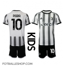 Juventus Paul Pogba #10 Replika Hjemmedrakt Barn 2022-23 Kortermet (+ bukser)