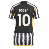 Juventus Paul Pogba #10 Replika Hjemmedrakt Dame 2023-24 Kortermet