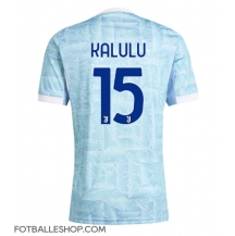 Juventus Pierre Kalulu #15 Replika Bortedrakt 2025-26 Kortermet