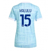 Juventus Pierre Kalulu #15 Replika Bortedrakt Dame 2025-26 Kortermet
