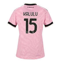 Juventus Pierre Kalulu #15 Replika Bortedrakt Dame 2026-27 Kortermet