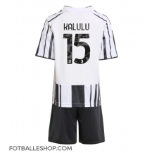 Juventus Pierre Kalulu #15 Replika Hjemmedrakt Barn 2025-26 Kortermet (+ bukser)