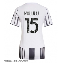 Juventus Pierre Kalulu #15 Replika Hjemmedrakt Dame 2025-26 Kortermet
