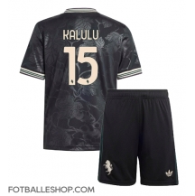 Juventus Pierre Kalulu #15 Replika Tredjedrakt Barn 2025-26 Kortermet (+ bukser)