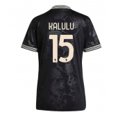 Juventus Pierre Kalulu #15 Replika Tredjedrakt Dame 2025-26 Kortermet