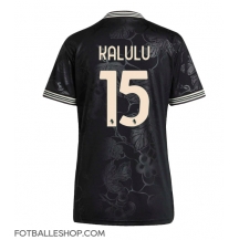 Juventus Pierre Kalulu #15 Replika Tredjedrakt Dame 2025-26 Kortermet