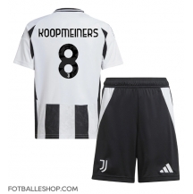Juventus Teun Koopmeiners #8 Replika Hjemmedrakt Barn 2024-25 Kortermet (+ bukser)
