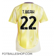 Juventus Timothy Weah #22 Replika Bortedrakt Dame 2024-25 Kortermet
