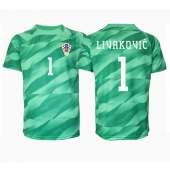 Kroatia Dominik Livakovic #1 Keeper Replika Bortedrakt EM 2024 Kortermet