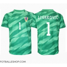 Kroatia Dominik Livakovic #1 Keeper Replika Bortedrakt EM 2024 Kortermet