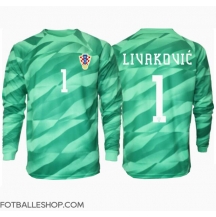 Kroatia Dominik Livakovic #1 Keeper Replika Bortedrakt EM 2024 Langermet