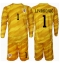 Kroatia Dominik Livakovic #1 Keeper Replika Hjemmedrakt Barn EM 2024 Langermet (+ bukser)