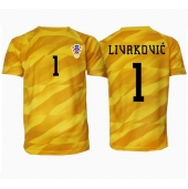 Kroatia Dominik Livakovic #1 Keeper Replika Hjemmedrakt EM 2024 Kortermet