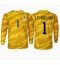 Kroatia Dominik Livakovic #1 Keeper Replika Hjemmedrakt EM 2024 Langermet