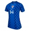 Kroatia Ivan Perisic #14 Replika Bortedrakt Dame VM 2026 Kortermet