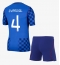 Kroatia Josko Gvardiol #4 Replika Bortedrakt Barn VM 2026 Kortermet (+ bukser)