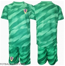 Kroatia Keeper Replika Bortedrakt Barn EM 2024 Kortermet (+ bukser)
