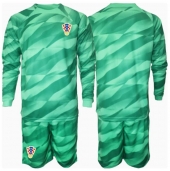 Kroatia Keeper Replika Bortedrakt Barn EM 2024 Langermet (+ bukser)