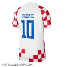Kroatia Luka Modric #10 Replika Hjemmedrakt VM 2022 Kortermet