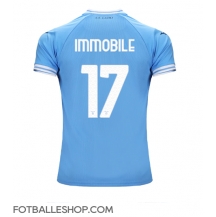 Lazio Ciro Immobile #17 Replika Hjemmedrakt 2022-23 Kortermet