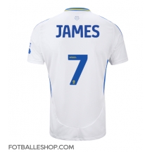 Leeds United Daniel James #7 Replika Hjemmedrakt 2024-25 Kortermet