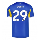 Leeds United Wilfried Gnonto #29 Replika Bortedrakt 2025-26 Kortermet