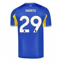 Leeds United Wilfried Gnonto #29 Replika Bortedrakt 2025-26 Kortermet