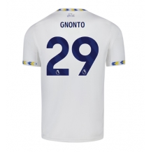 Leeds United Wilfried Gnonto #29 Replika Hjemmedrakt 2025-26 Kortermet