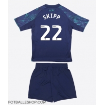 Leicester City Oliver Skipp #22 Replika Bortedrakt Barn 2025-26 Kortermet (+ bukser)