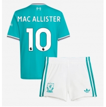 Liverpool Alexis Mac Allister #10 Replika Tredjedrakt Barn 2025-26 Kortermet (+ bukser)