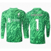 Liverpool Alisson Becker #1 Keeper Replika Bortedrakt 2024-25 Langermet