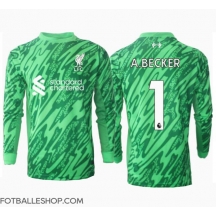 Liverpool Alisson Becker #1 Keeper Replika Bortedrakt 2024-25 Langermet