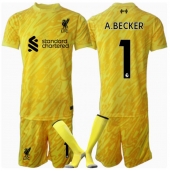Liverpool Alisson Becker #1 Keeper Replika Tredjedrakt Barn 2024-25 Kortermet (+ bukser)