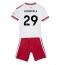 Liverpool Bradley Barcola #29 Replika Bortedrakt Barn 2026-27 Kortermet (+ bukser)