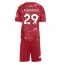 Liverpool Bradley Barcola #29 Replika Hjemmedrakt Barn 2026-27 Kortermet (+ bukser)