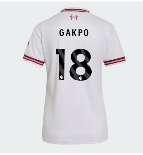 Liverpool Cody Gakpo #18 Replika Bortedrakt Dame 2026-27 Kortermet Liverpool Cody Gakpo #18 Replika Bortedrakt Dame 2026-27 Kortermet