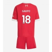 Liverpool Cody Gakpo #18 Replika Hjemmedrakt Barn 2025-26 Kortermet (+ bukser)